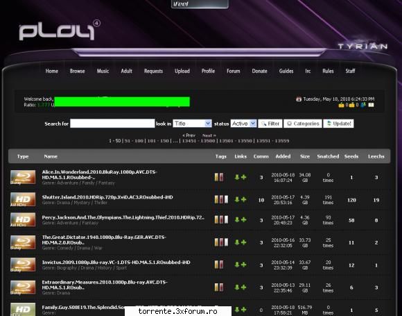 CERERI - schimb iplay4 / IPtorrents pe Karagara / - Invitatii