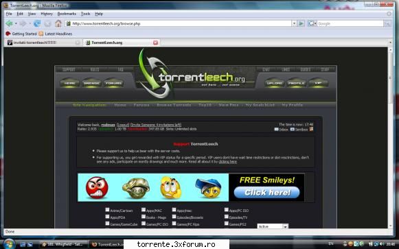 invitatii torrentleech!!!!!!!!!! - foarte tare trakeru...am cont aici si tin foarte - Invitatii